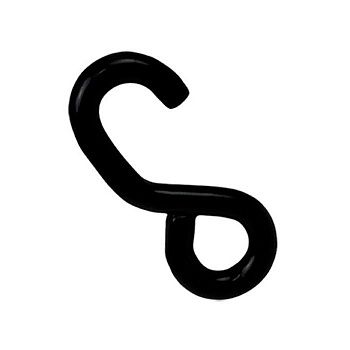 Крюк S-образ.50 мм, 3 т, пруток 13,5, высота 130 мм, ПВХ покрытие,SH2518A